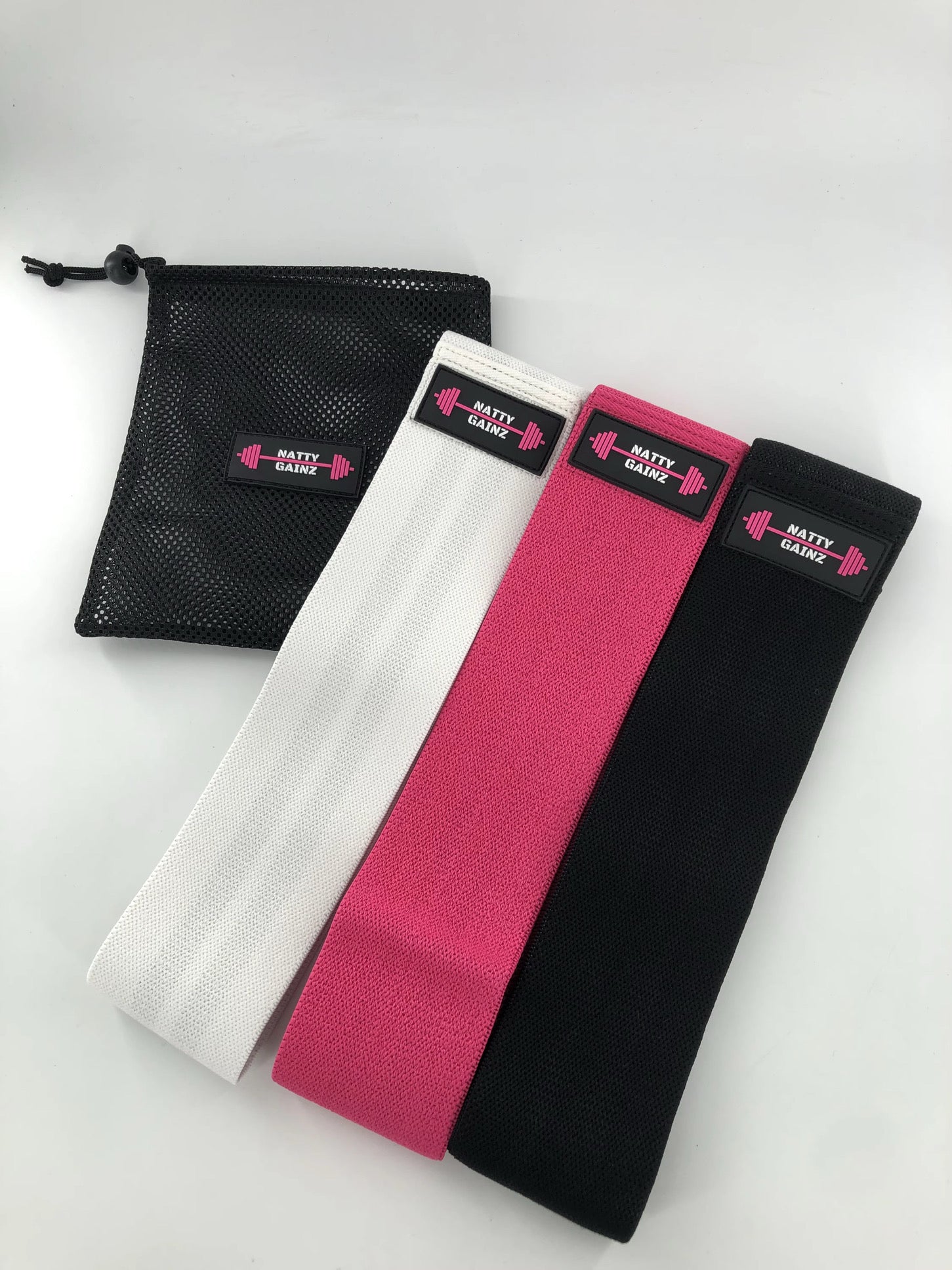 Resistance Booty Bands - 3 Pack Progressive Training Set by (Natty Gainz)