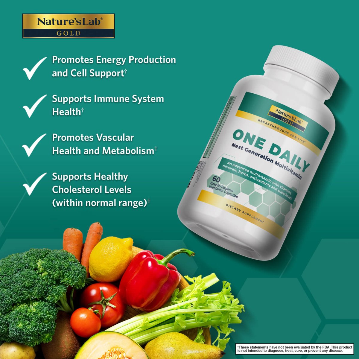 Nature's Lab Gold One Daily Multivitamin